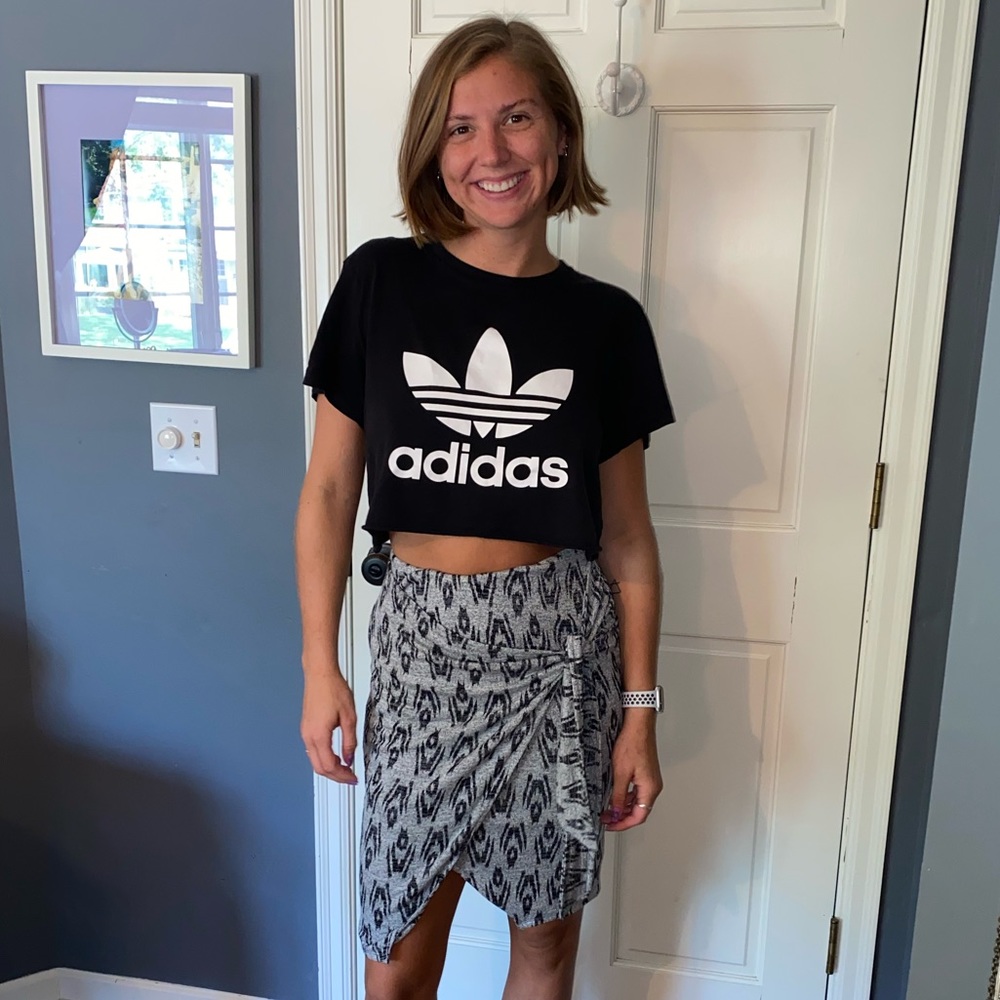 Cute knit, wrap, tie skirt